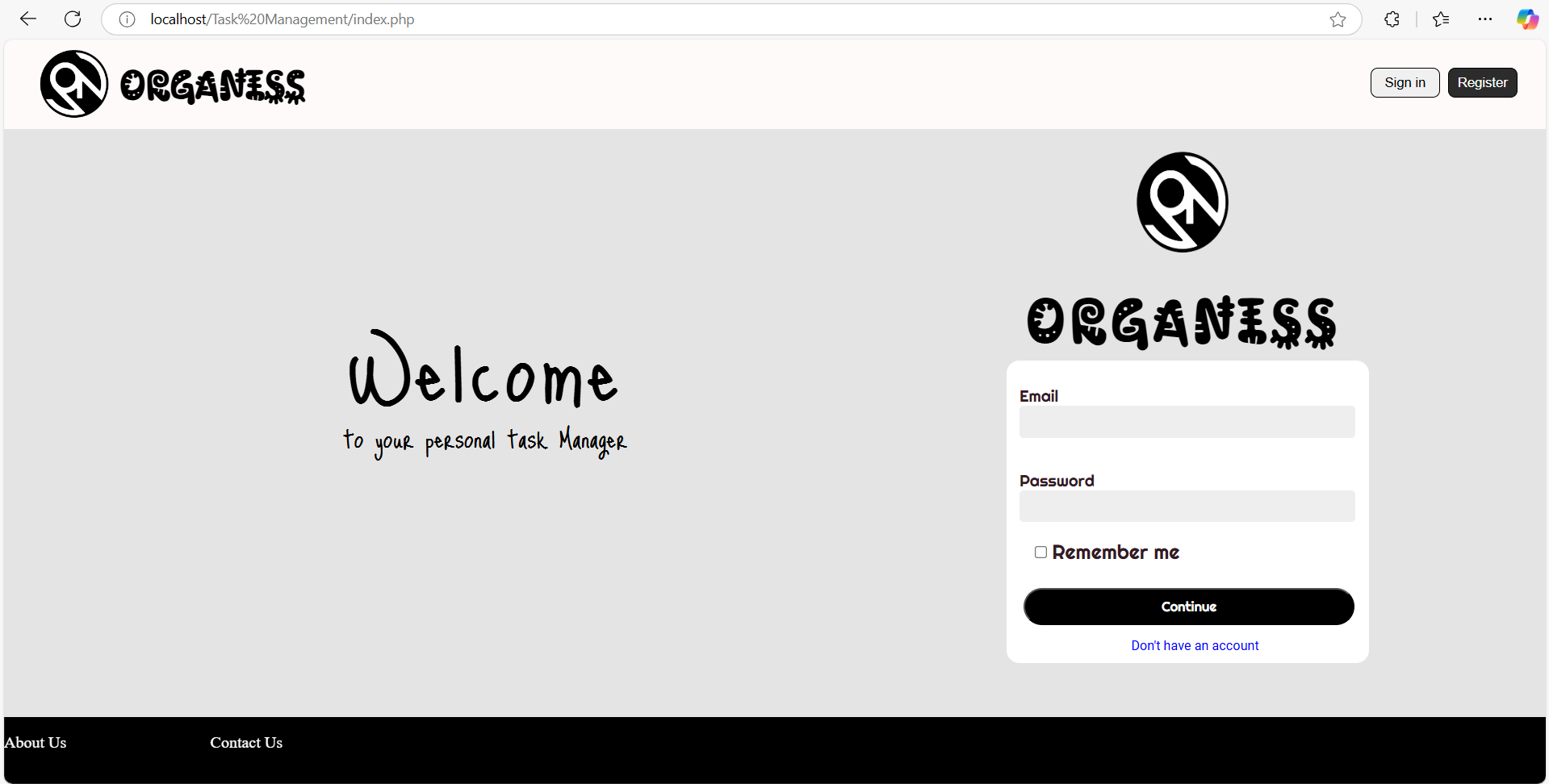 Task Management Site